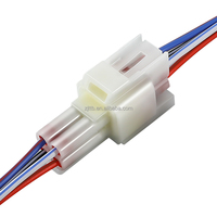 Conector a prueba de agua, Conector de mazo de cables macho y hembra automotriz de 4 orificios, 2/21, 2/2, 1/2, 2/2, 1/2, 1/2, 1/2