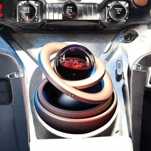 Support de parfum solaire rotatif en alliage d'aluminium massif, design interstellaire, pour voiture, en gros - Product Image 2