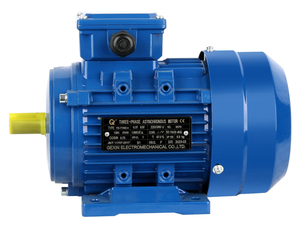 Générateur alternatif asynchrone triphasé à faible régime MS90L-4 1,5 kW 2 CV 1460 tr/min, moteur électrique à induction triphasé - Product Image 1