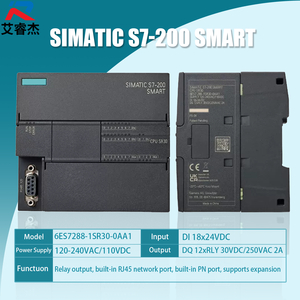 Nuevo PLC Original 6ES7288-1SR30-0AA1 SIMATIC S7-200 Smart Standard CPU SR30 18DI/12DO 6es7288-1sr30-0aa1 Módulo Programable - Product Image 1