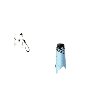 Paraguas Plegable Moderno Mini Totalmente Automático de 6 Varillas con Memoria, Protección UV y Solar, con Revestimiento Negro, para Adultos, de Poliéster 40% - Product Image 2