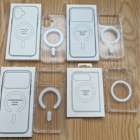 Étui de téléphone magnétique transparent pour iPhone 18 Fold, nouvelle coque de protection pliable transparente antichoc pour iPhone 18 Pro