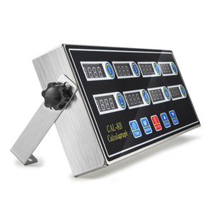 Cal-8b Digital 8 Channel Countdown <b>Timer</b> Stainless Steel Kitchen <b>Timer</b> With Touch Control 300mm Length - Product Image 3