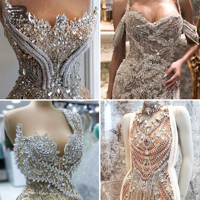 Applique en strass en forme de fleur, chaîne, à coller au fer, pour robe de mariée, ceinture de mariée, tenue de soirée, strass thermocollants, Detroit Lions