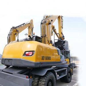 Excavadora de Ruedas XE180WD de Alto Rendimiento, 18 Toneladas, Tracción 4x4, para Proyectos Municipales, Viales e Infraestructura - Product Image 1
