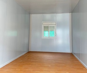 Las Mejores Tarifas en Casas Modulares Prefabricadas Portátiles y Desmontables, Diseño de Panel Sándwich, Casa Contenedor de Acero en Paquete Plano - Product Image 2