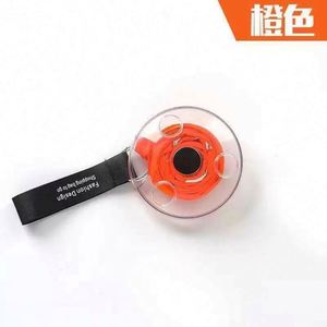Folding Circular Portable Retractable <b>Small</b> Nylon Shopping Bag - Product Image 4