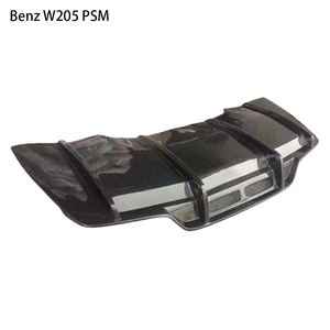 ดิฟฟิวเซอร์หลังคาร์บอนไฟเบอร์ทรง PSM สำหรับรถยนต์ C-Class W205 4 ประตู ปี 2015-2021 - Product Image 4