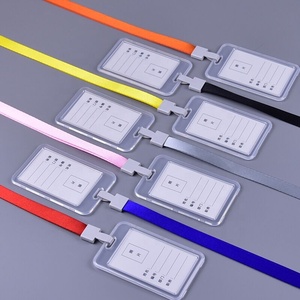 Clip thẻ ID hai mặt trong suốt cao có thể tùy chỉnh màu sắc và kích thước của logo dây buộc - Product Image 3