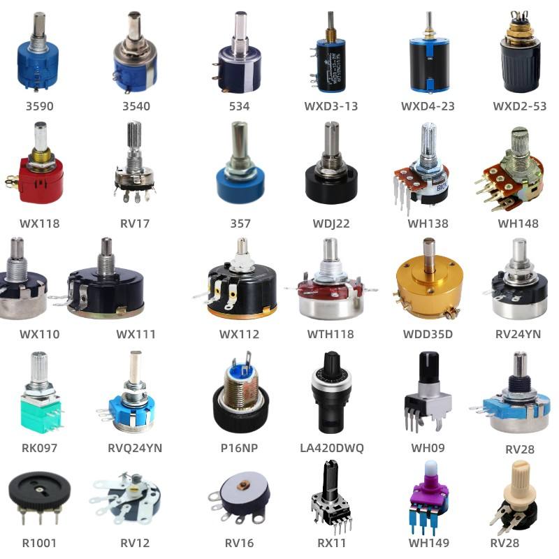 WXD3540S Multi-turn Wirewound Potentiometer 2W 10K 100K