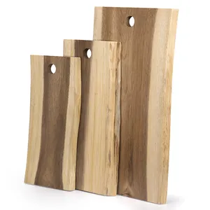 Factory Supplier Rectangle Serving Board Acacia Wood Chopping Board Wooden Cutting Board