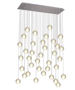 36 Bol Kristallen Bubbels Bol Moderne Led Kroonluchters Hanglampen Decor Voor Huiskeuken Woonkamer Trap Binnenverlichting