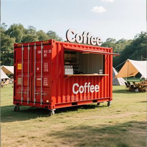 Quiosco de Contenedor de Alta Calidad para Venta de Comida, Café y Té al Aire Libre, Envío en 2025 - Product Image 4