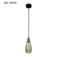 Lustre en verre de style nordique pour restaurant, bar, comptoir, café, lampe suspendue moderne et simple pour chambre à coucher