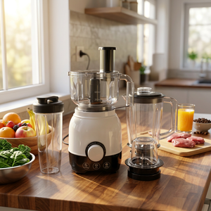 Mixeur Électrique Multifonction 700W en Acier Inoxydable avec Double Protection Contre la Surchauffe et Nettoyage en un Clic pour Smoothies et Jus – Vente en Gros - Product Image 4
