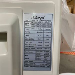 USA 110V/60hz <b>Mini</b> Split 12000btu 1ton R32 Full Triple WIFI Smart <b>Air</b> <b>Conditioner</b> Heat Pump SEER 17 AHRI Listed Variable - Product Image 5