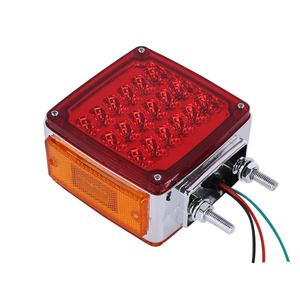12V 24V đôi hai mặt vuông <span class=keywords><strong>LED</strong></span> Trailer đuôi đèn đánh dấu đèn và xe tải bên đánh dấu đèn - Product Image 3