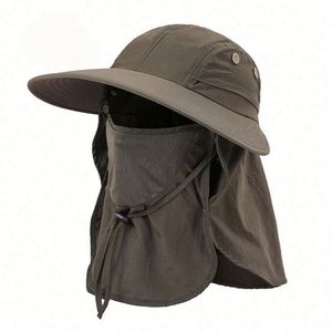 Chapeaux de pêche et de ferme imperméables et respirants à large bord pour hommes et femmes, protection solaire estivale, avec ouverture pour queue de cheval, vente en gros - Product Image 5