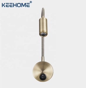Nouveau aluminium 3W Led hôtel col <span class=keywords><strong>de</strong></span> cygne applique chambre tête <span class=keywords><strong>de</strong></span> <span class=keywords><strong>lit</strong></span> <span class=keywords><strong>liseuse</strong></span> Style moderne <span class=keywords><strong>Flexible</strong></span> Led lecture applique murale - Product Image 2