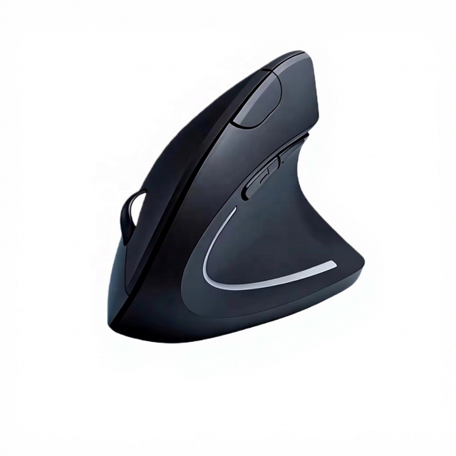 Star C886 Rechargeable Vertical Wireless Mouse with 6 Buttons for 2.4G Dual Mode Right-Handed Ergonomic Laptop Use