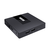2023 nuevo Amlogic S905Y4 certificado por Google Android Tv Box Mecool KM7 ATV Android 11 DDR4 2,4G y 5G Wifi 4GB 64GB OTA Set Top Box