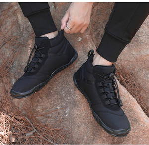 Usine Hiver Respirant Velours Imperméable À Cinq Doigts <span class=keywords><strong>Bottes</strong></span> De Neige Chaudes Confortables Couples Haut Casual Chaussures - Product Image 5