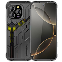Smartphone robuste Hidon Factory 6,79 pouces Android 14 OS 4G 8 Go + 128 Go IP68 avec appareil photo 32MP + 68MP avec NFC et lecteur d'empreintes digitales