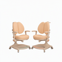 Chaise d'étude ergonomique pour enfants avec support dorsal, chaise d'apprentissage pour enfants réglable en hauteur