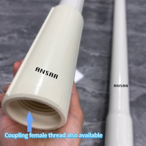 Tubería de pozo profundo de UPVC de 2 pulgadas con extremo roscado para bomba de agua sumergible, profundidad de pozo de hasta 350 metros - Product Image 4