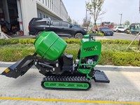 Großhandels preis Mini Crawler Dumper Konstruktion Betonmischer Dumper Hydraulische Benzin-Raupen kipper