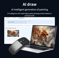 Souris de jeu intelligente AI mini avec enregistreur vocal, rechargeable par USB, suivi optique laser, saisie vocale, traducteur multilingue