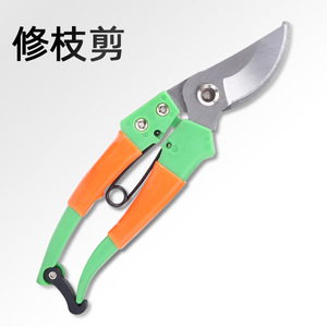 Green-handled Pruning Shears Stainless Steel Bypass 20-30 Mm For Garden Flower Tree Trimming - Product Image 1