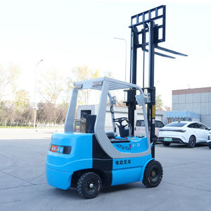 Простой в управлении гидравлический электрический вилочный погрузчик на 2 тонны с сертификатами CE и EPA для перевозки урожая, с малым радиусом поворота, легкий вес - Product Image 4