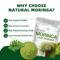 Extrait de feuilles de Moringa Ausreson – Complément Minceur en Gros (1kg) – Super Aliment Énergétique Biologique Pur Naturel – Poudre de Moringa