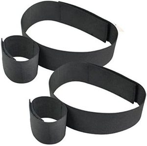 SM ชุดของเล่นทางเพศหนังชุดกุญแจมือคอของเล่นการฝึกอบรมทางเลือก - Product Image 6
