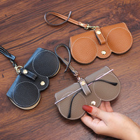 Étui à lunettes de créateur tendance, étui à lunettes de marque à succès, étui de rangement en EVA et cuir avec fermeture éclair pour lunettes de soleil de sport