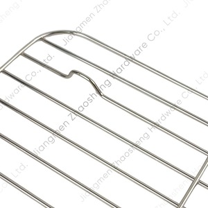 Grille de cuisson rectangulaire en acier inoxydable 33x24x1,6H cm, résistante au four, pour refroidir gâteaux, pains et pâtisseries - Product Image 3