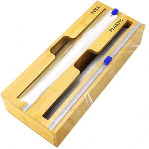 <b>Kitchen</b> <b>Wrap</b> Dispenser Magnetic Plastic <b>Wrap</b> Dispenser with Cutter - Product Image 5