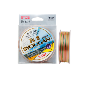 สายเบ็ดตกปลา RYOBI SYOUGAN <span class=keywords><strong>SUNLINE</strong></span> 6.7-26.6LB ขนาด 150 เมตร ไนลอนมัลติฟิลาเมนต์ ชนิดจม ลอยน้ำ แข็งแรงพิเศษ สำหรับตกปลาหินในทะเลสาบ - Product Image 1