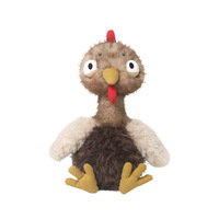 Coussin en peluche long et amusant en forme de dinde, rembourré en coton PP, poupée moelleuse et mignonne, 31-50 cm, coussin de sommeil doux et brossé, cadeau d'anniversaire