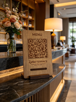 Carte de commentaires Google sans contact en bois, cartes NFC imprimées, cartes Google NFC RFID, support d'affichage pour cartes de commentaires Google et réseaux sociaux
