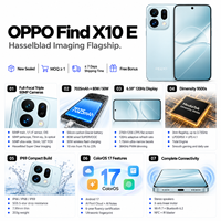 Smartphone phare OPPO Find X10 E Dimensity 9500s Hasselblad Triple 50MP 7025mAh 80W 50W Sans fil 120Hz Téléphone avec appareil photo