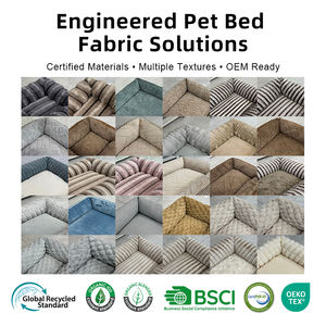 Canapé pour chien en velours de maïs de luxe sur mesure, lit pour animaux de compagnie doux et confortable conçu pour les grands chiens - Product Image 3