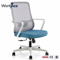 Chaise ergonomique en maille avec support lombaire externe, certifiée BIFMA, pour projets en gros, siège de bureau confortable et durable