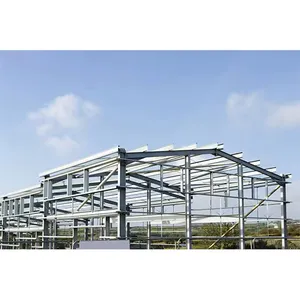 Индивидуальные сборные стальные конструкции здания, недорогое заводское складское стальное здание