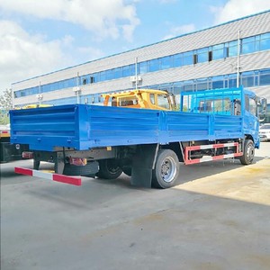 รถบรรทุกสินค้าจีน 4x2 Dongfeng 10 ตัน ขับเคลื่อนซ้าย/ขวา รถบรรทุกติดตั้งรั้ว รถบรรทุกดีเซลแบบพื้นเรียบ สำหรับขาย - Product Image 6