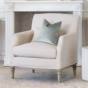 <span class=keywords><strong>Fauteuil</strong></span> <span class=keywords><strong>moderne</strong></span> antique Style <span class=keywords><strong>Louis</strong></span> XVI classique siège profond confortable manchon en tissu interchangeable maison bureau salon - Product Image 2