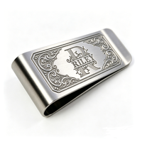 Clip de Dinero Personalizado de Aleación de Zinc con Esmalte Suave y Monograma Grabado, Moderno y Tradicional para Año Nuevo Chino o Graduación