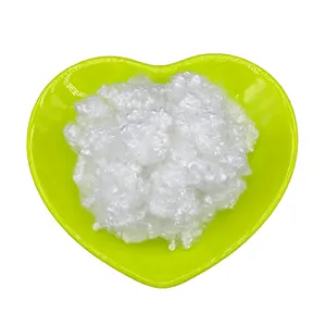 Pillow Filling Imitation Down Silk Siliconized Whitening 1.5d