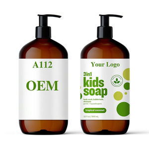 Gel douche, bain moussant et shampoing 3 en 1 pour bébé contenant des extraits de plantes biologiques et des huiles essentielles pures pour hydrater la peau du nouveau-né - Product Image 3